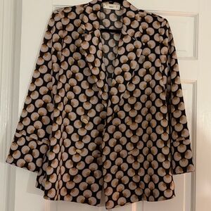Mango Multicolored Patterned Soft Blazer